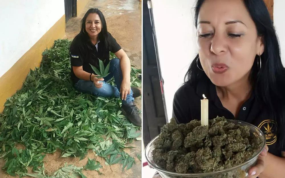 Mónica Blanco Colombia Cannabis Tour