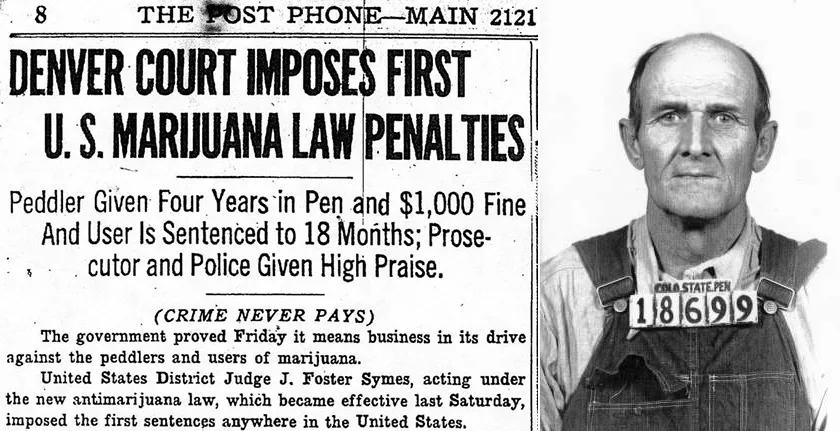 Cultura cannábica: El acta 137 de 1937