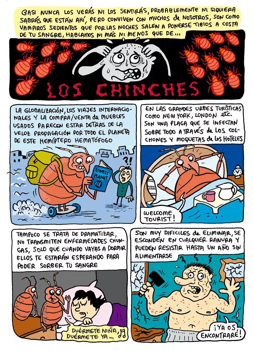 Cómic Los Chinches