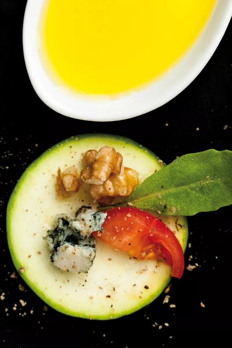 Carpaccio de calabacín