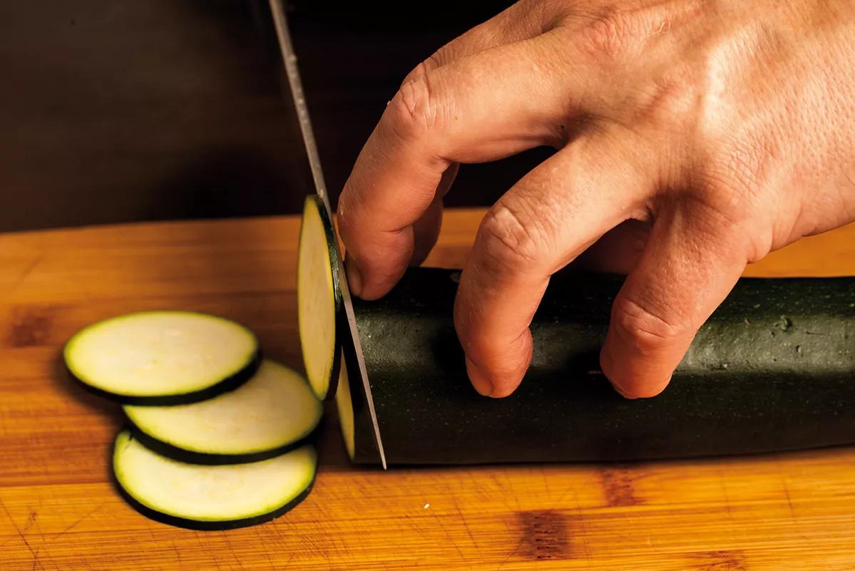 Carpaccio de calabacín