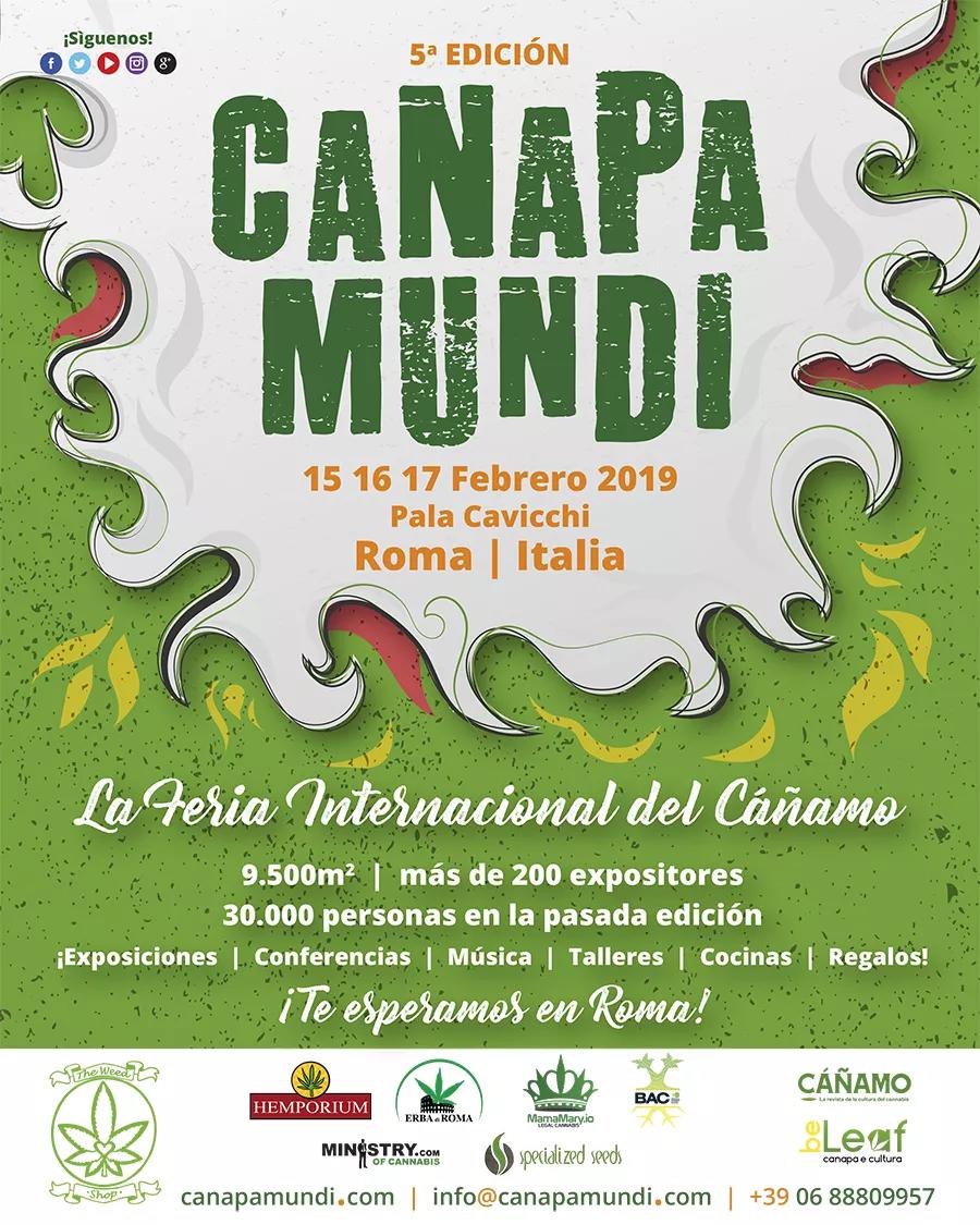 5ª edición de Canapa Mundi