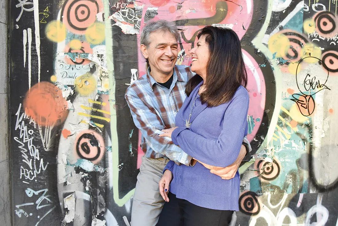 Chris Conrad y Mikki Norris