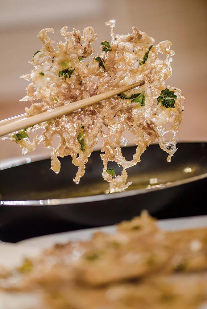 Tortilla de Camarón