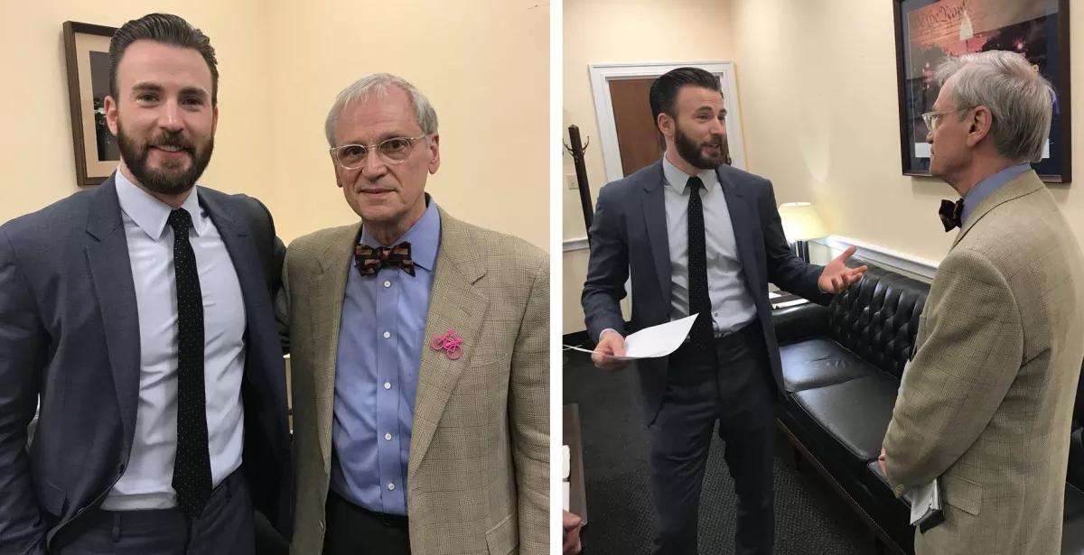 Chris Evans Earl Blumenauer