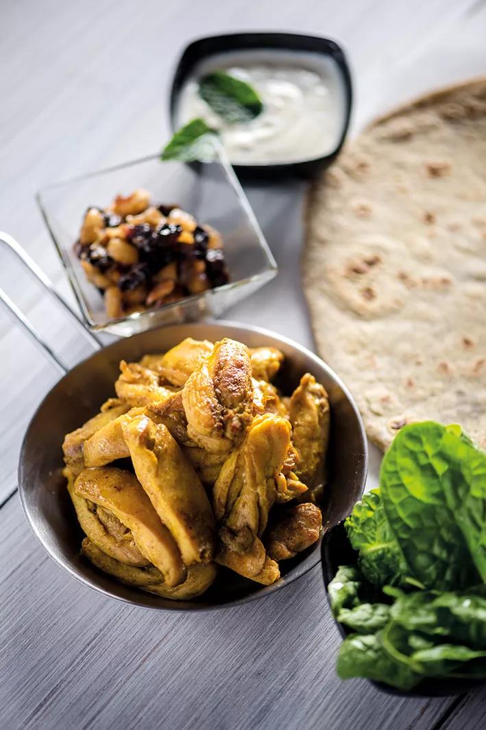 Ingredientes del wrap de cáñamo