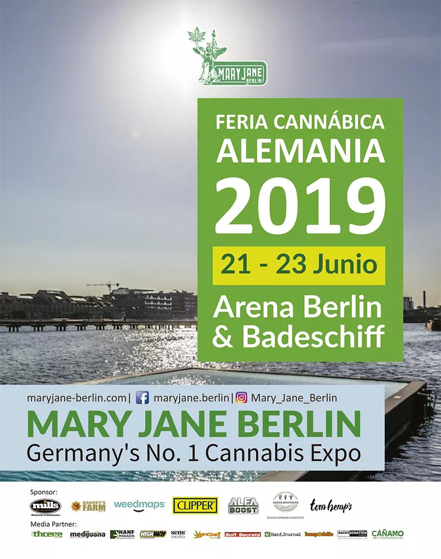 Mary Jane Berlín presenta las últimas tendencias de la industria cannábica alemana