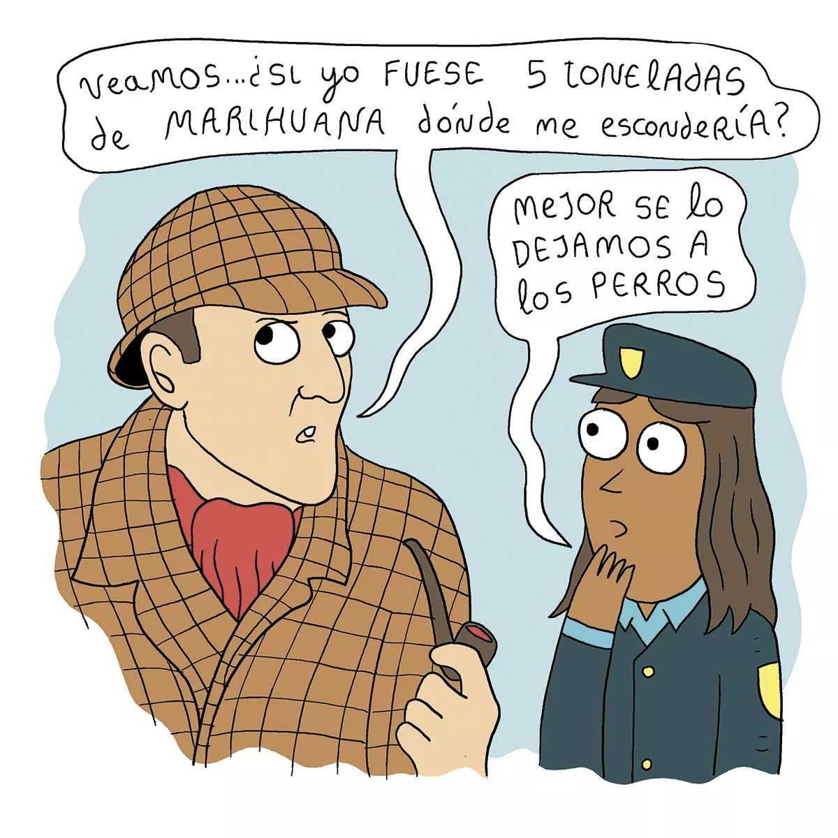Viñeta Sherlock Jorge Parras
