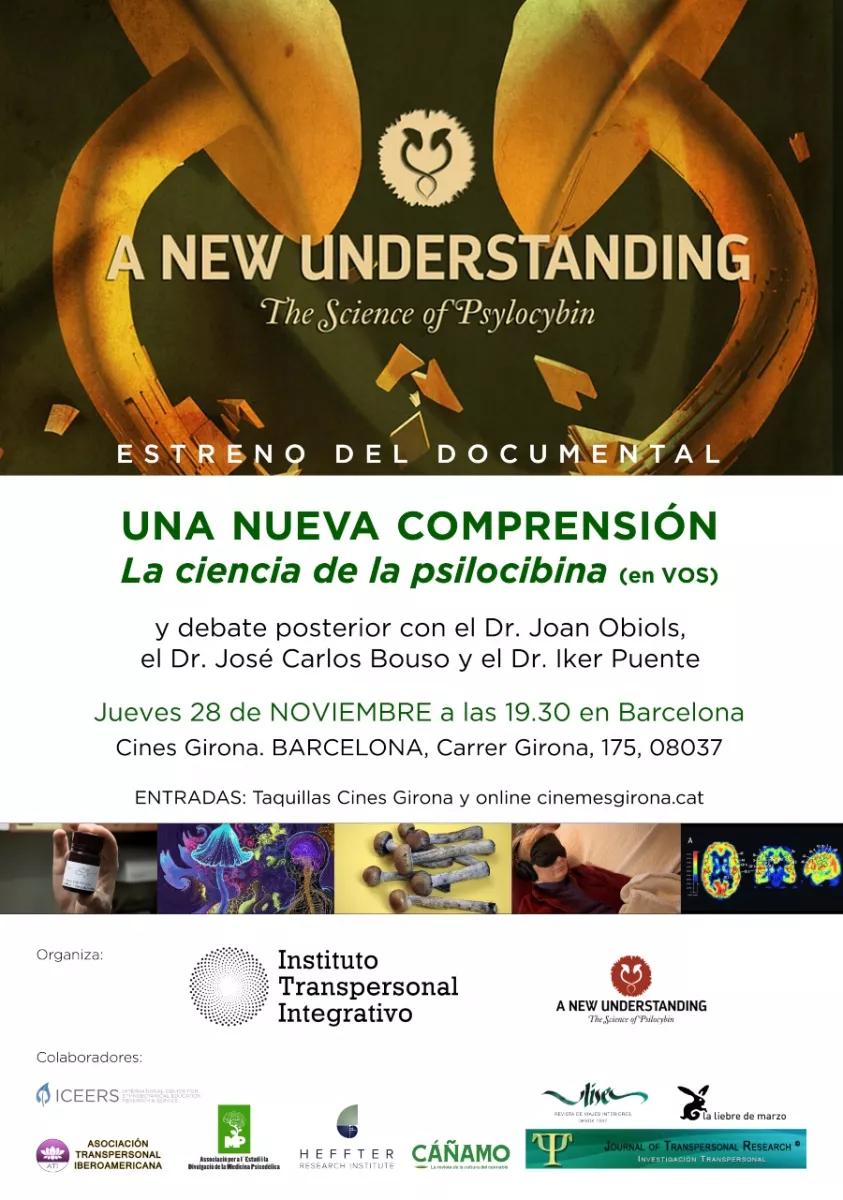 Esta semana se estrena el documental ˝Una nueva comprensión. La ciencia de la psilocibina˝&nbsp;
