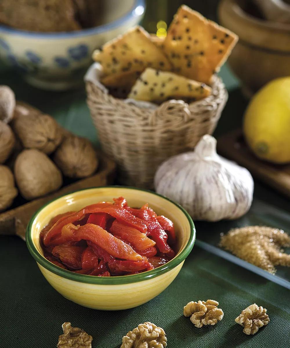 Paté de pimientos asados