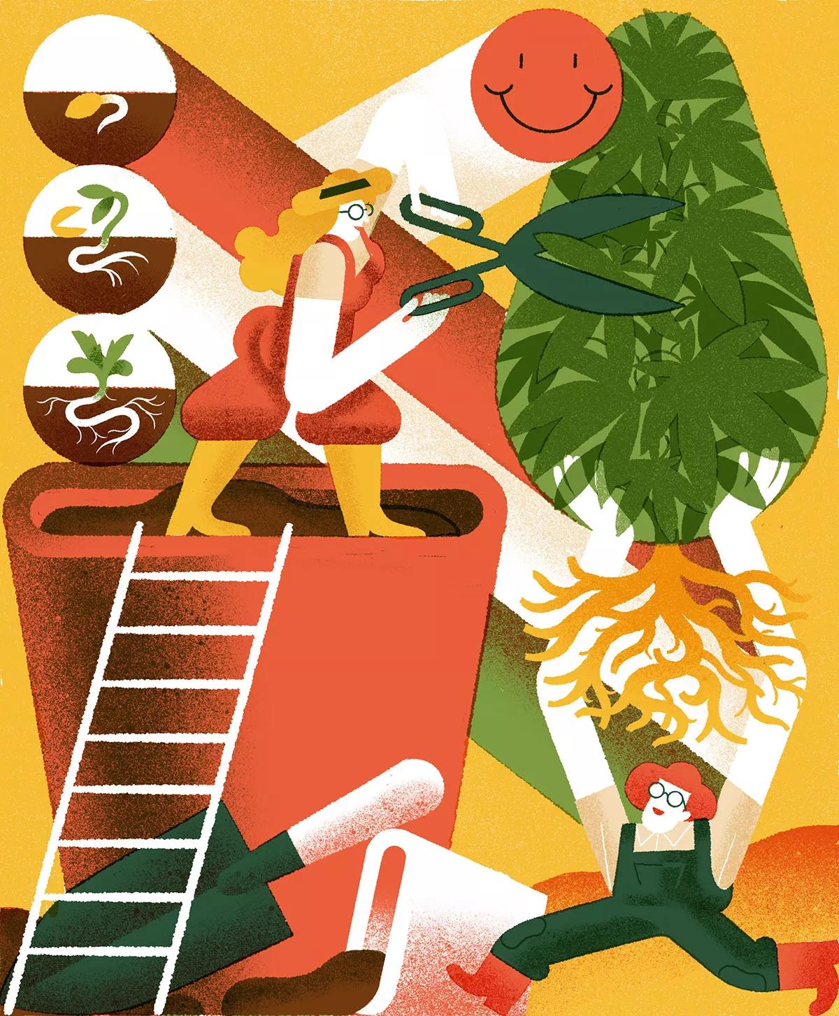 Ilustración Cuadernillo Mayo