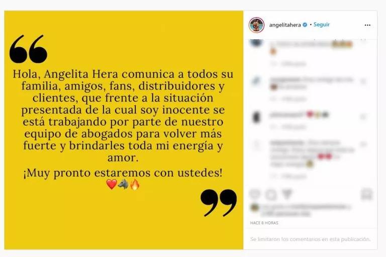 Angélica Hernández (“El desafío”) detenida por vender dulces con cannabis