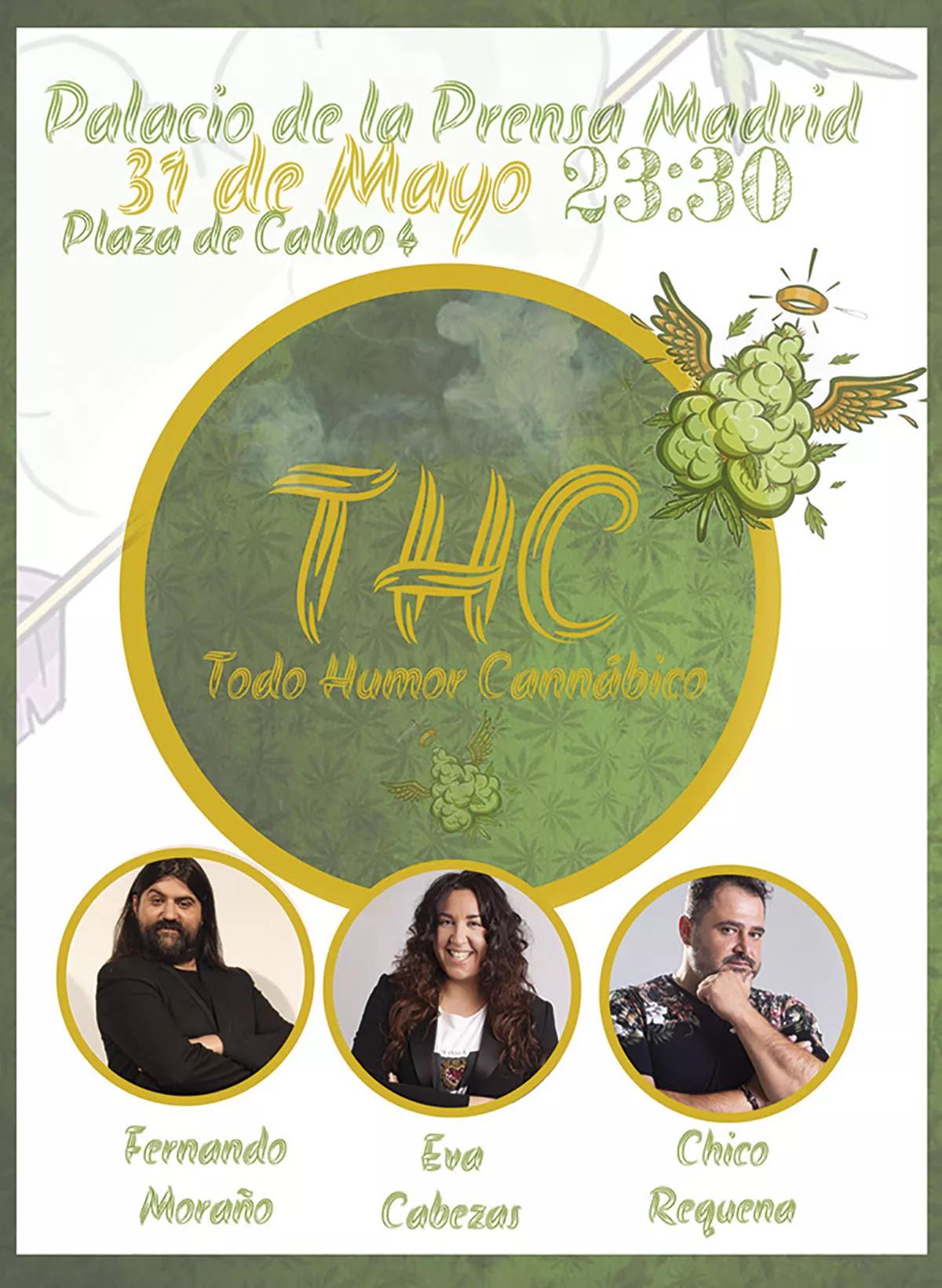 Cartel del estreno de THC 