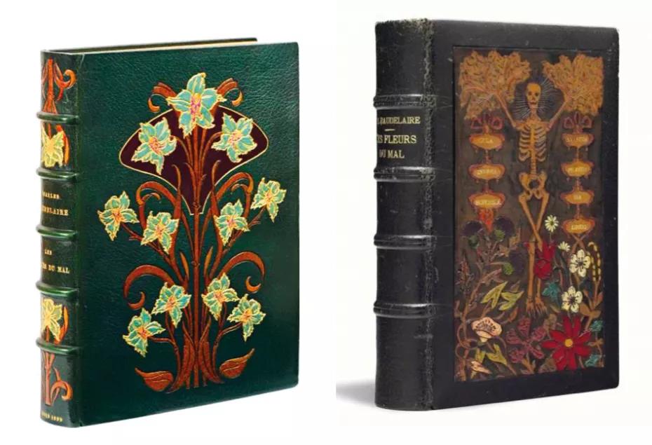 Edición ilustrada por Carlo Farneti de Les Fleurs du mal, 1935