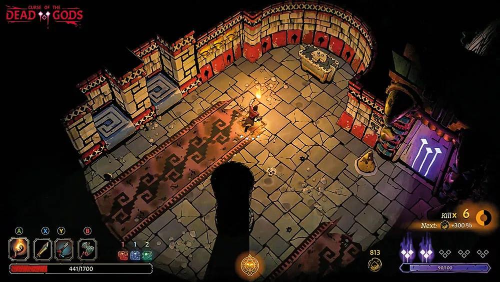 Pastiche del bueno: ‘Curse of the Dead Gods’ (Passtech Games, 2020)