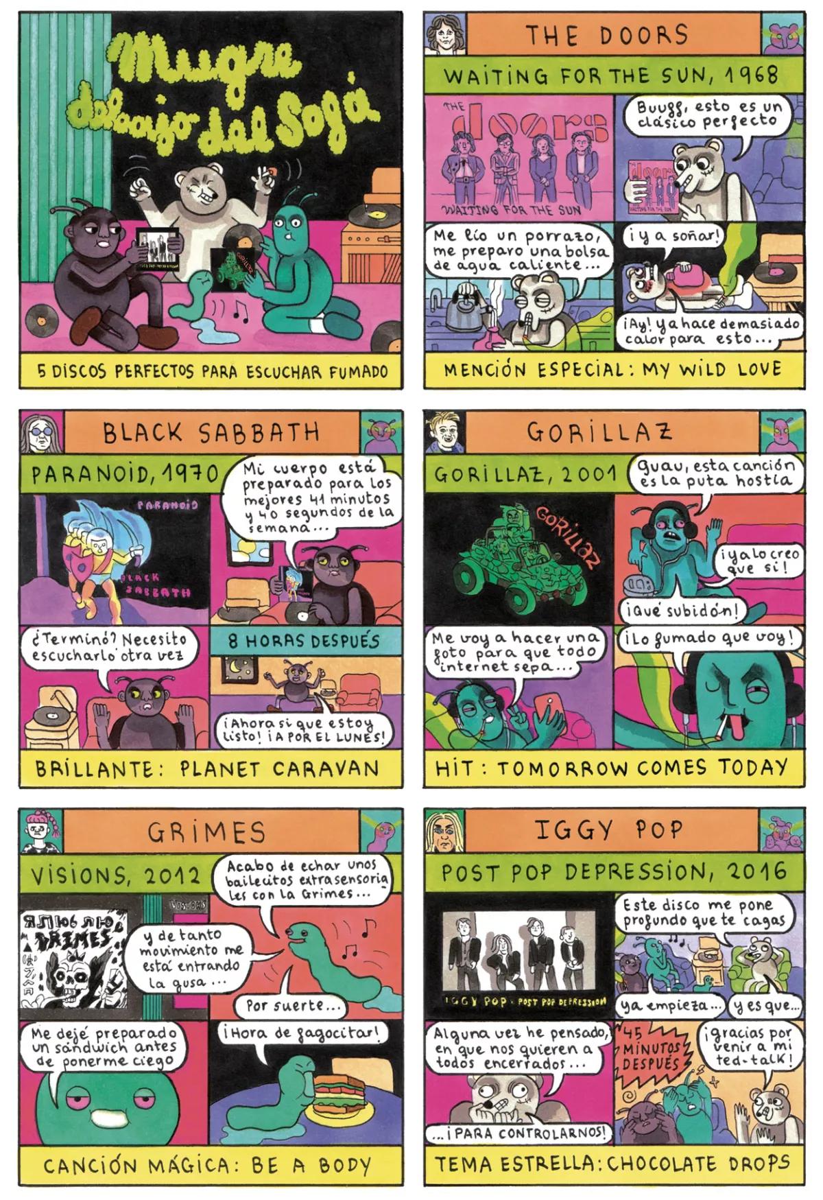 5 discos perfectos para escuchar fumado