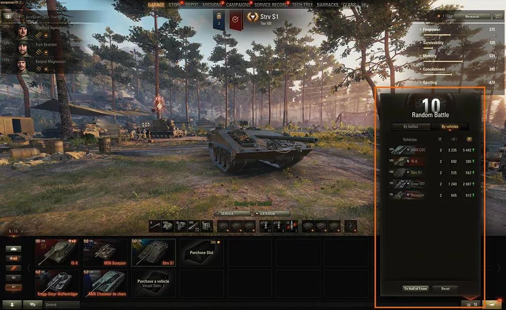 ‘World of Tanks’ (Wargaming, 2010)