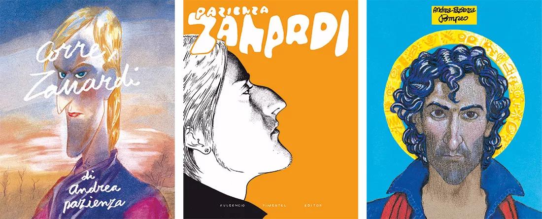 Los libros de Andrea Pazienza publicados en España por Fulgencio Pimentel