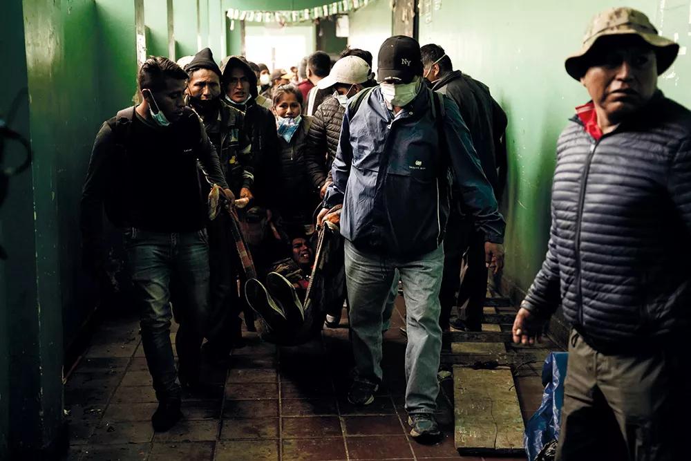 La lucha por la casa de la hoja de coca