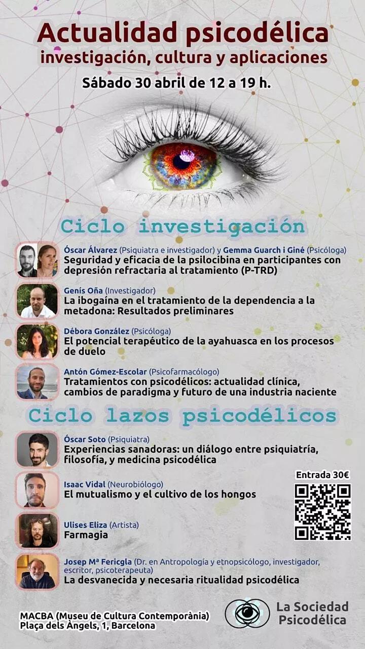 Jornada Actualidad psicodélica