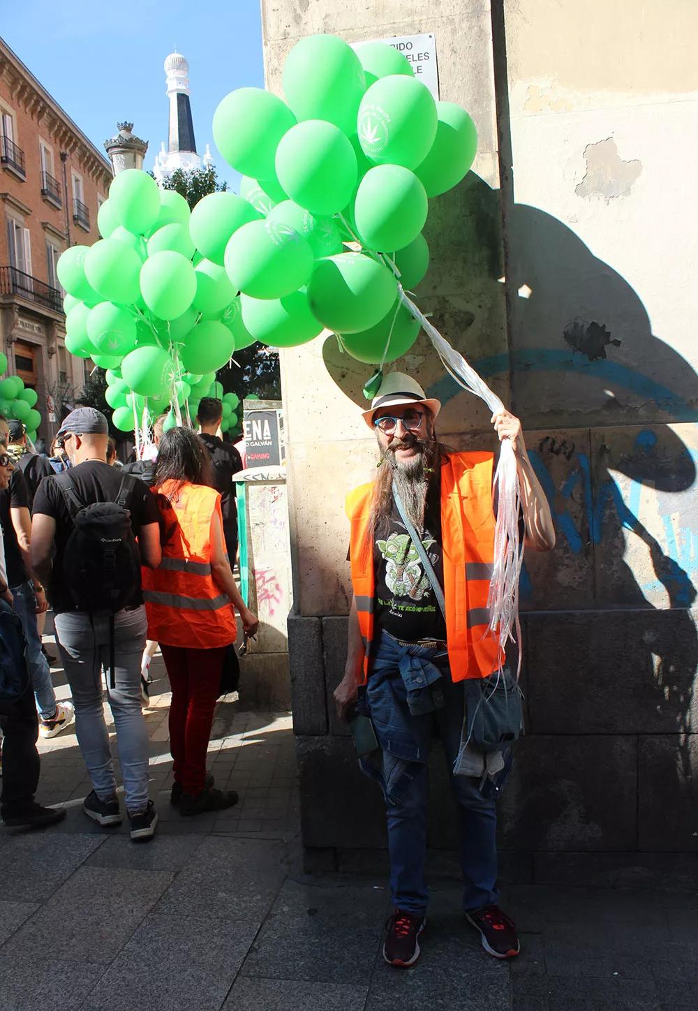 25 años de marcha cannábica en Madrid
