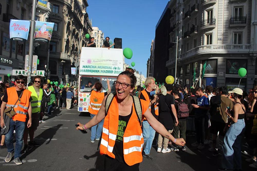 25 años de marcha cannábica en Madrid