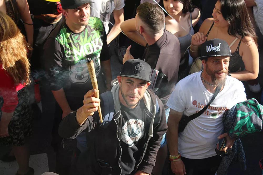 25 años de marcha cannábica en Madrid