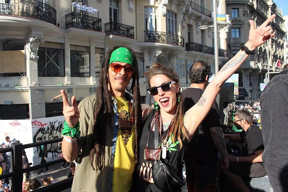 25 años de marcha cannábica en Madrid