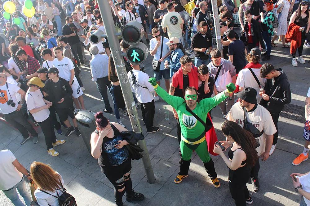 25 años de marcha cannábica en Madrid