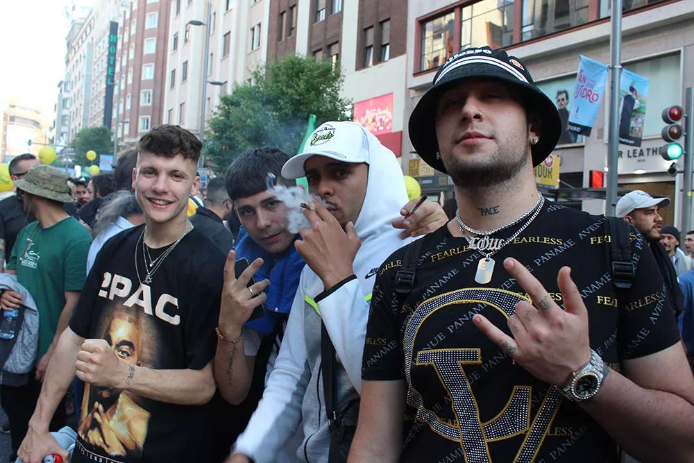 25 años de marcha cannábica en Madrid