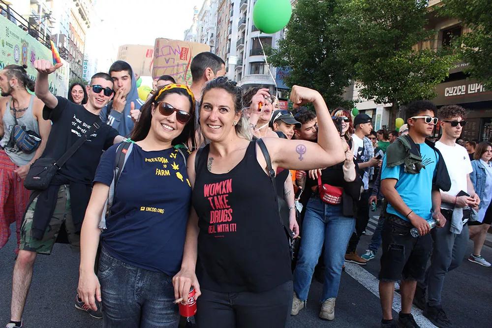 25 años de marcha cannábica en Madrid