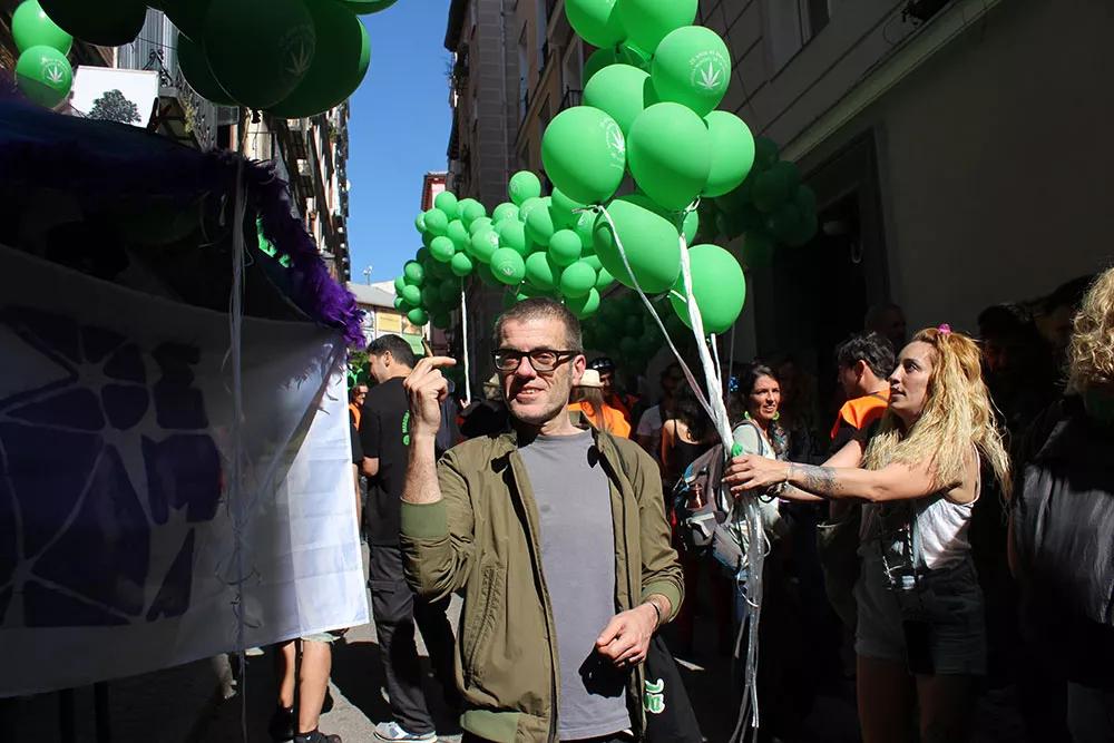 25 años de marcha cannábica en Madrid