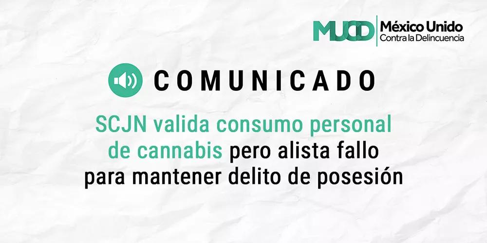 La Suprema Corte de México falla contra los usuarios de cannabis 
