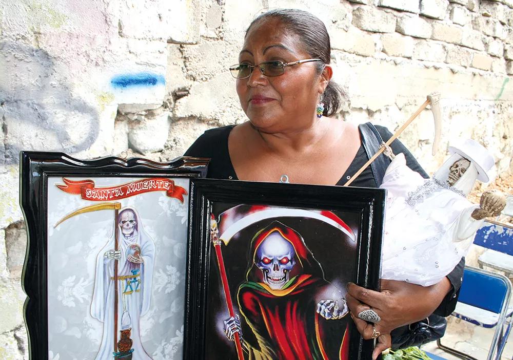 Narcos, plata, plomo y Santa Muerte