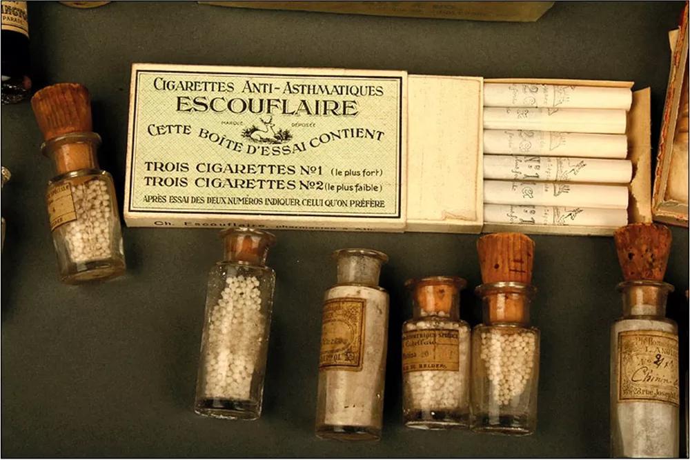 Cigarrillos antiasmáticos.