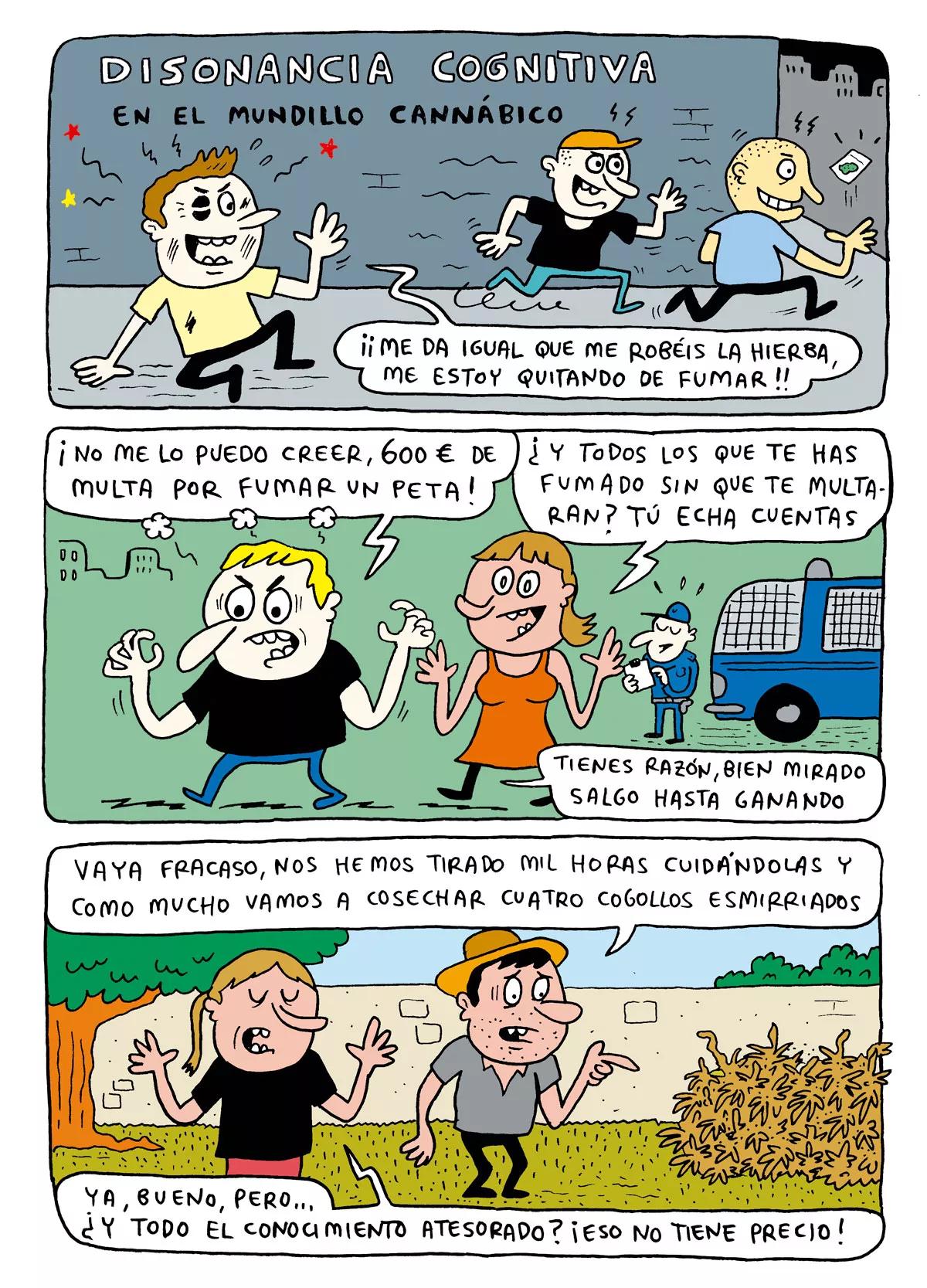 Disonancia cognitiva en el mundillo cannábico