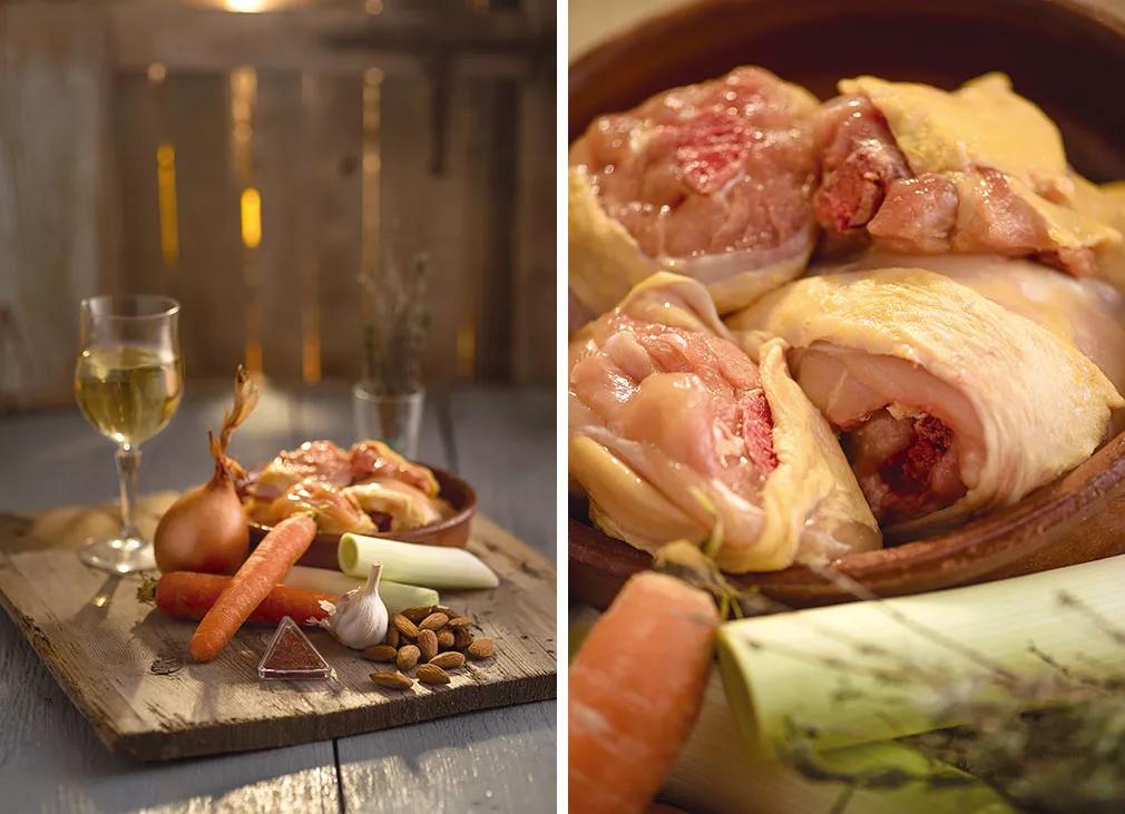 Pollo con salsa de almendras y Mandanga #11