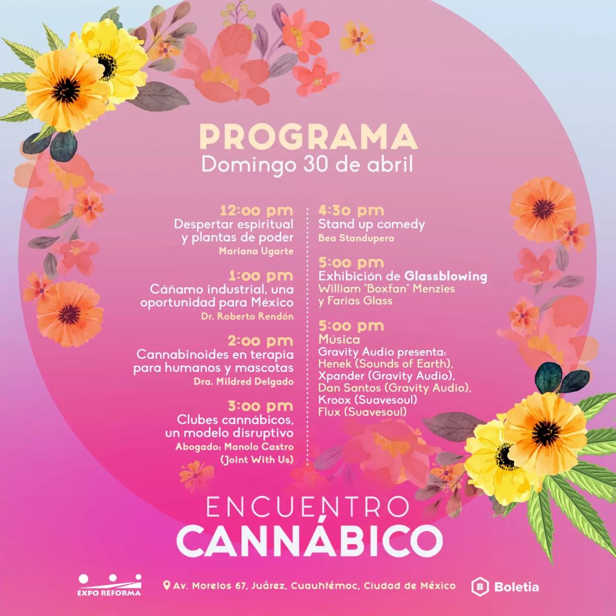 El ‘Encuentro cannábico’ vuelve a México este fin de semana