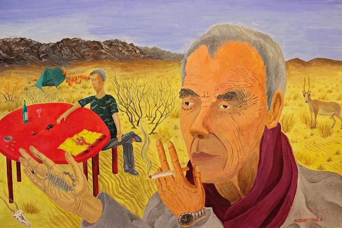 Roman Andreev, un desertor ruso exiliado en el surrealismo