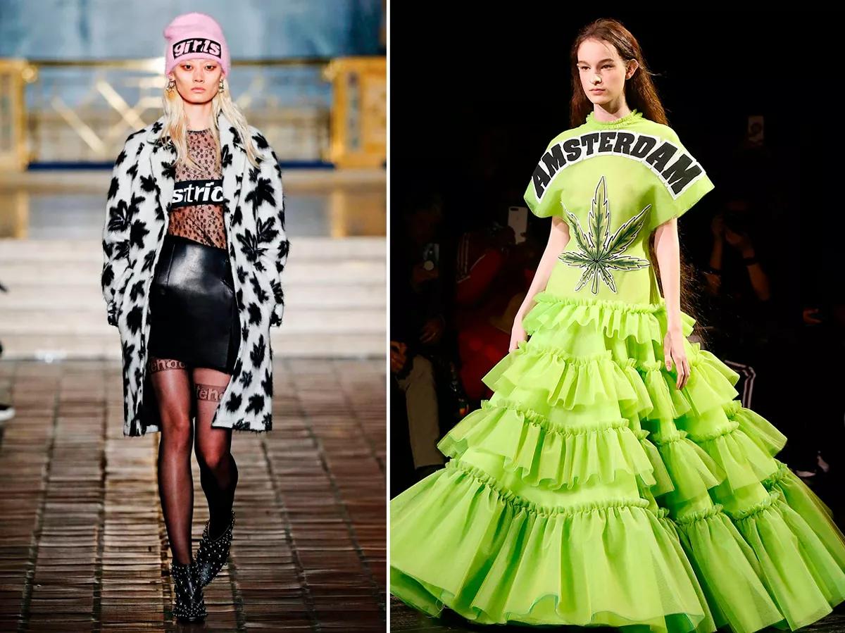 El cannabis extiende su influencia por la moda y el diseño