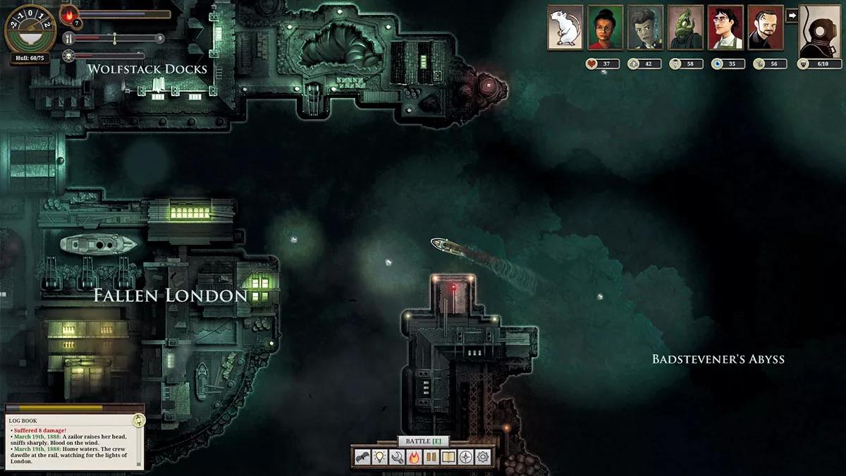 Sunless Sea (Failbetter, 2015) 