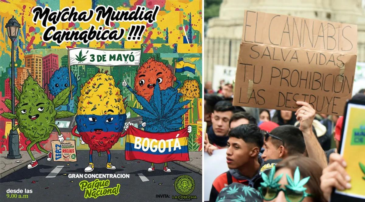 Colombia: marchas en Medellín y Bogotá