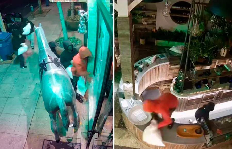 Roban dispensario de dos reconocidas celebridades de Hollywood