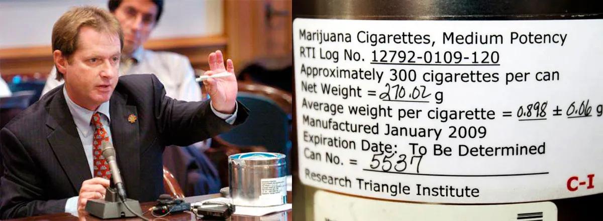 El gobierno de EE UU sigue enviando cannabis a dos pacientes