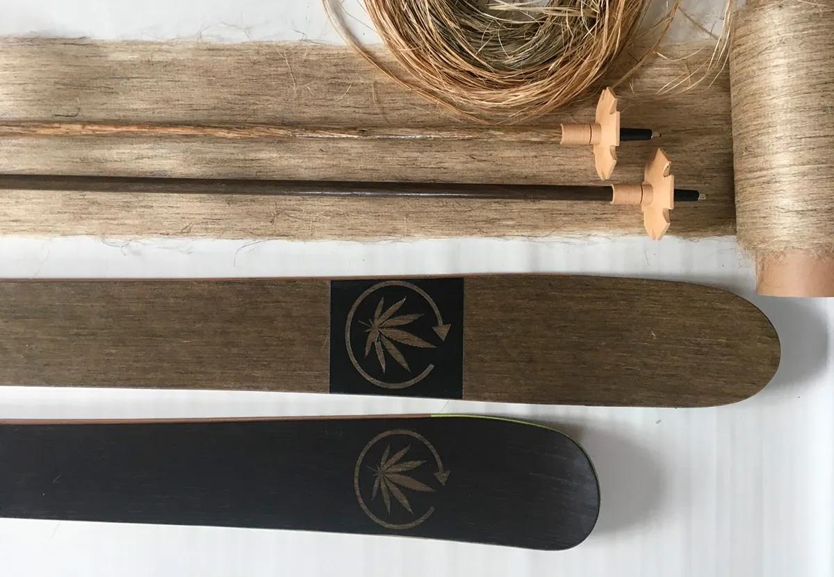 Austria impulsa la innovación en esquís con fibra de cáñamo